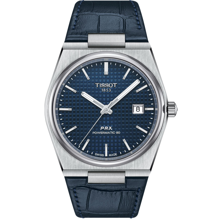 ティソ「PRX オートマティック」に待望のグリーン文字盤が登場、レザー