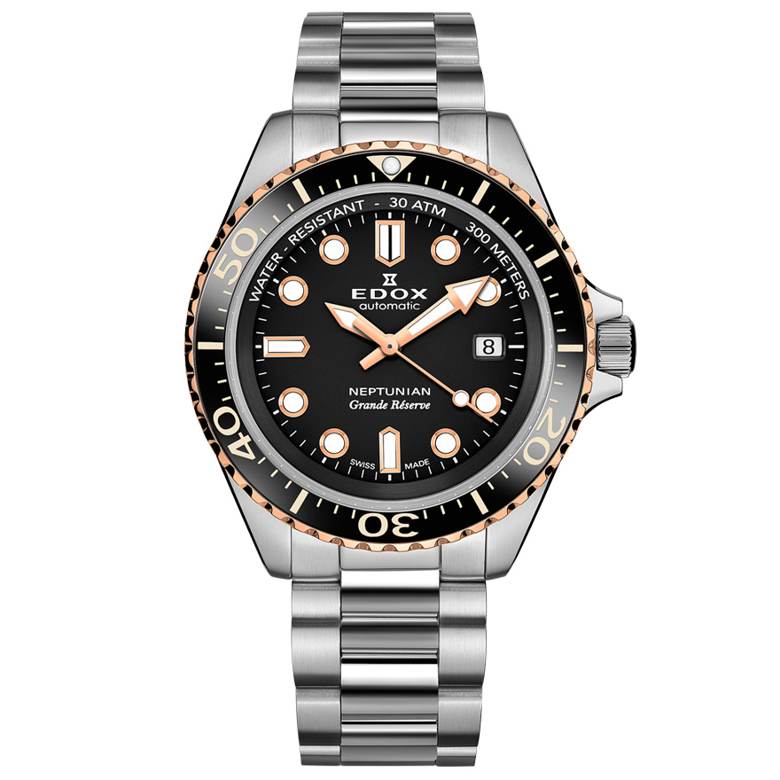 小型・軽量・ロングパワーリザーブのダイバーズ、エドックス