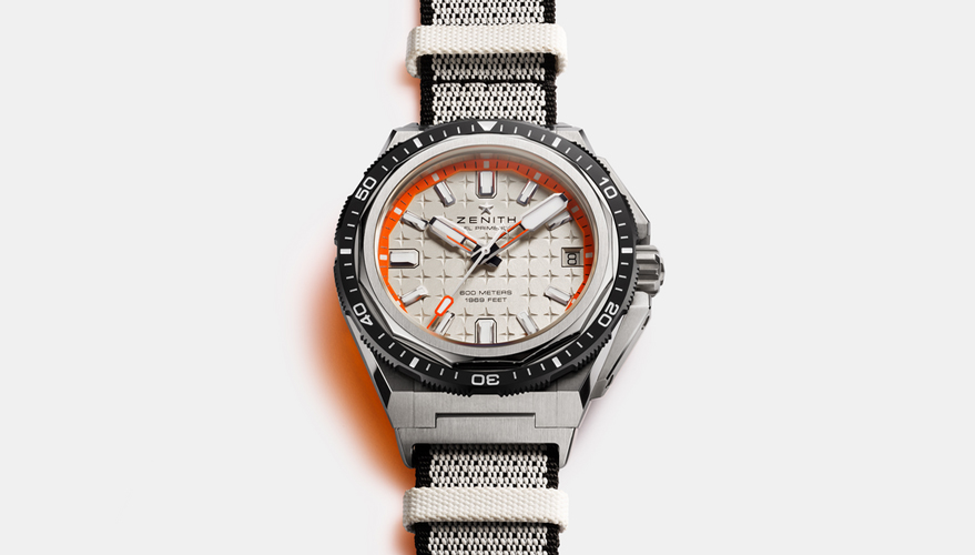 早くもシルバーホワイトの文字盤が追加投入されたゼニスの600m防水