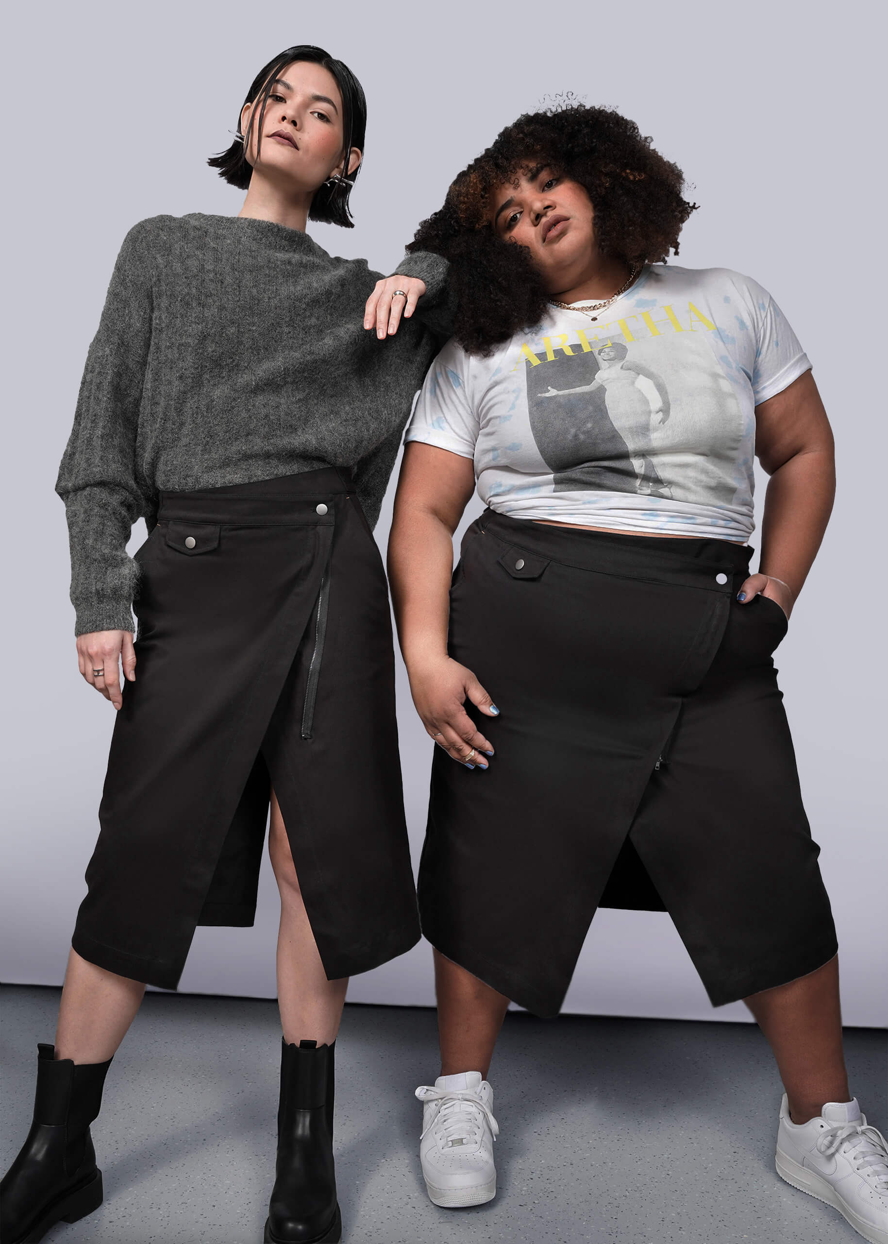 The Essential Cotton Twill Utility Wrap Skirt – Wildfang