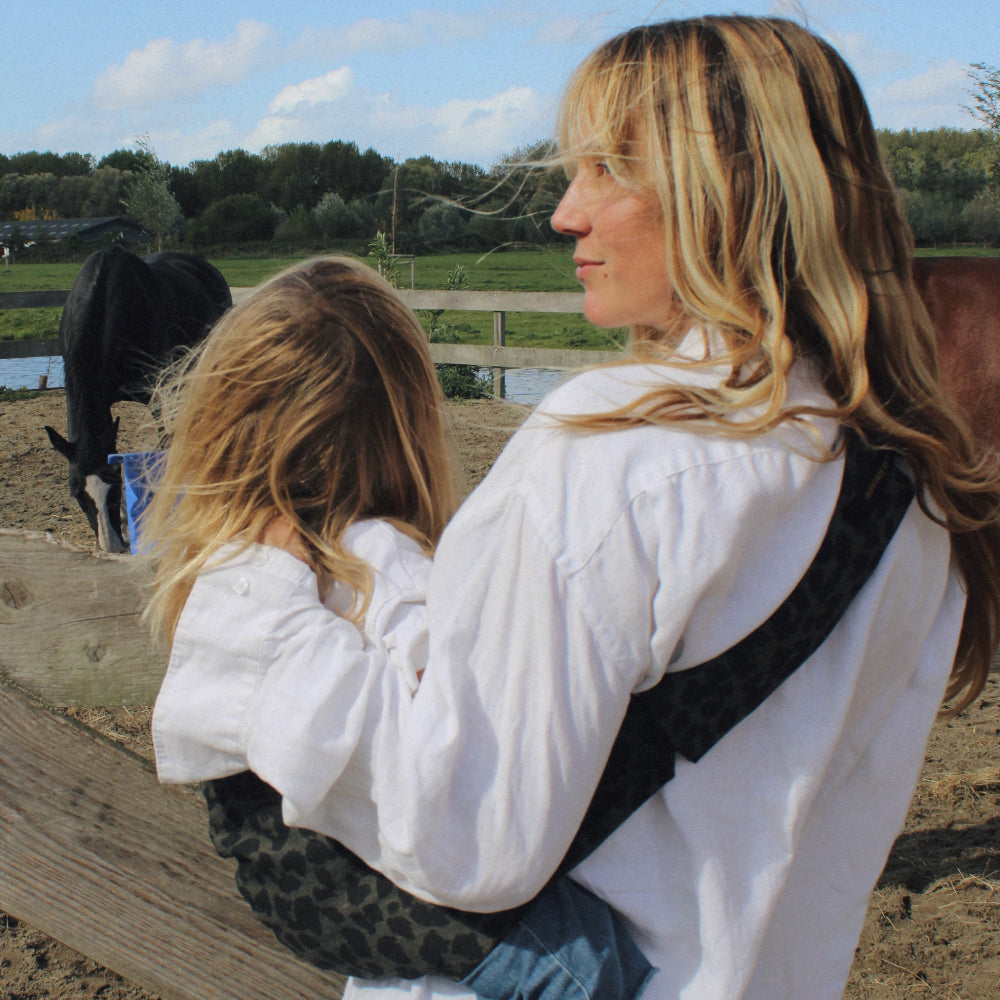 アクティブキャリー プリントコレクション - Grey Leopard グレー