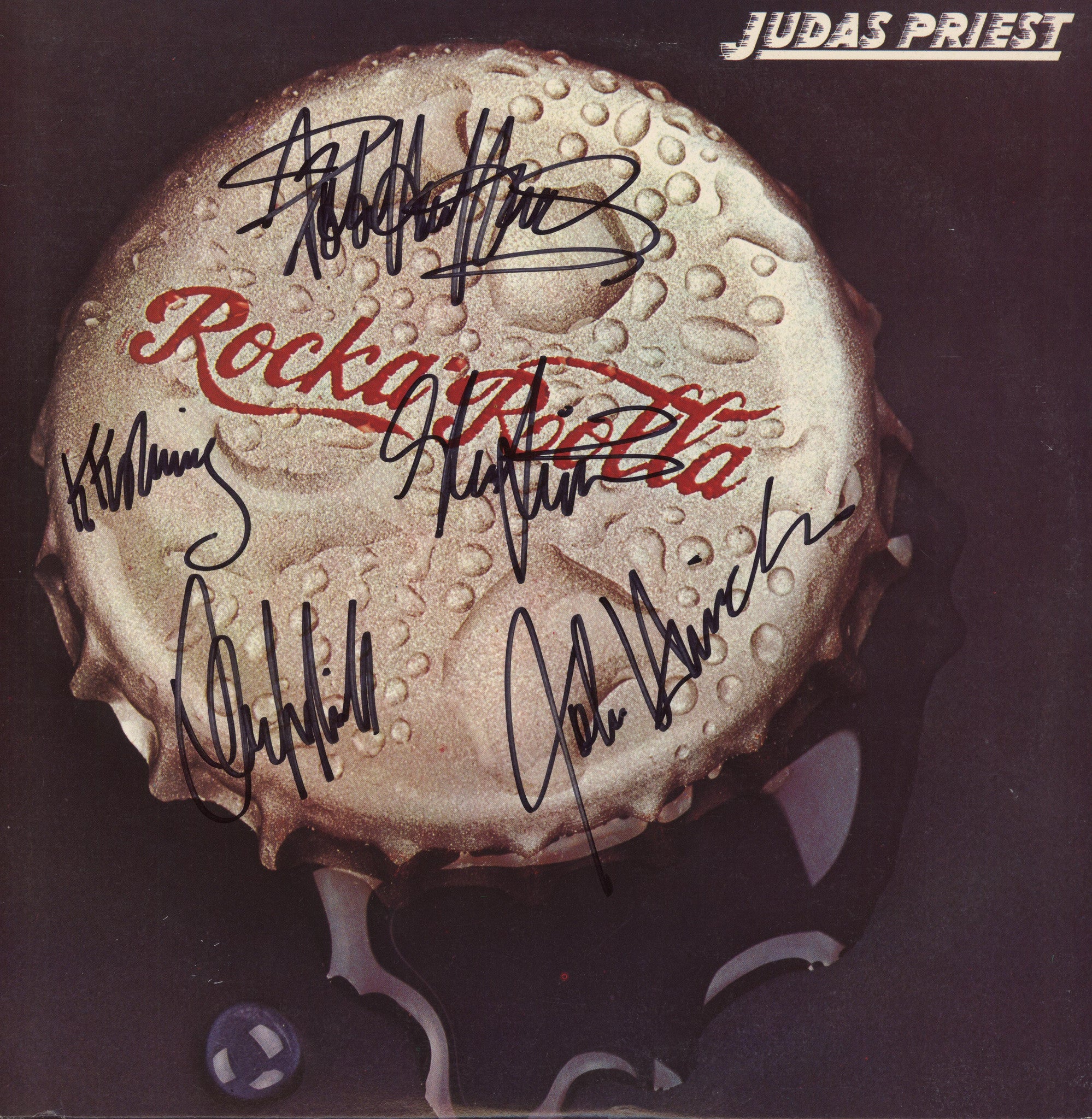 Buy Judas Priest Autographed lp | Zion Graphic Collectibles