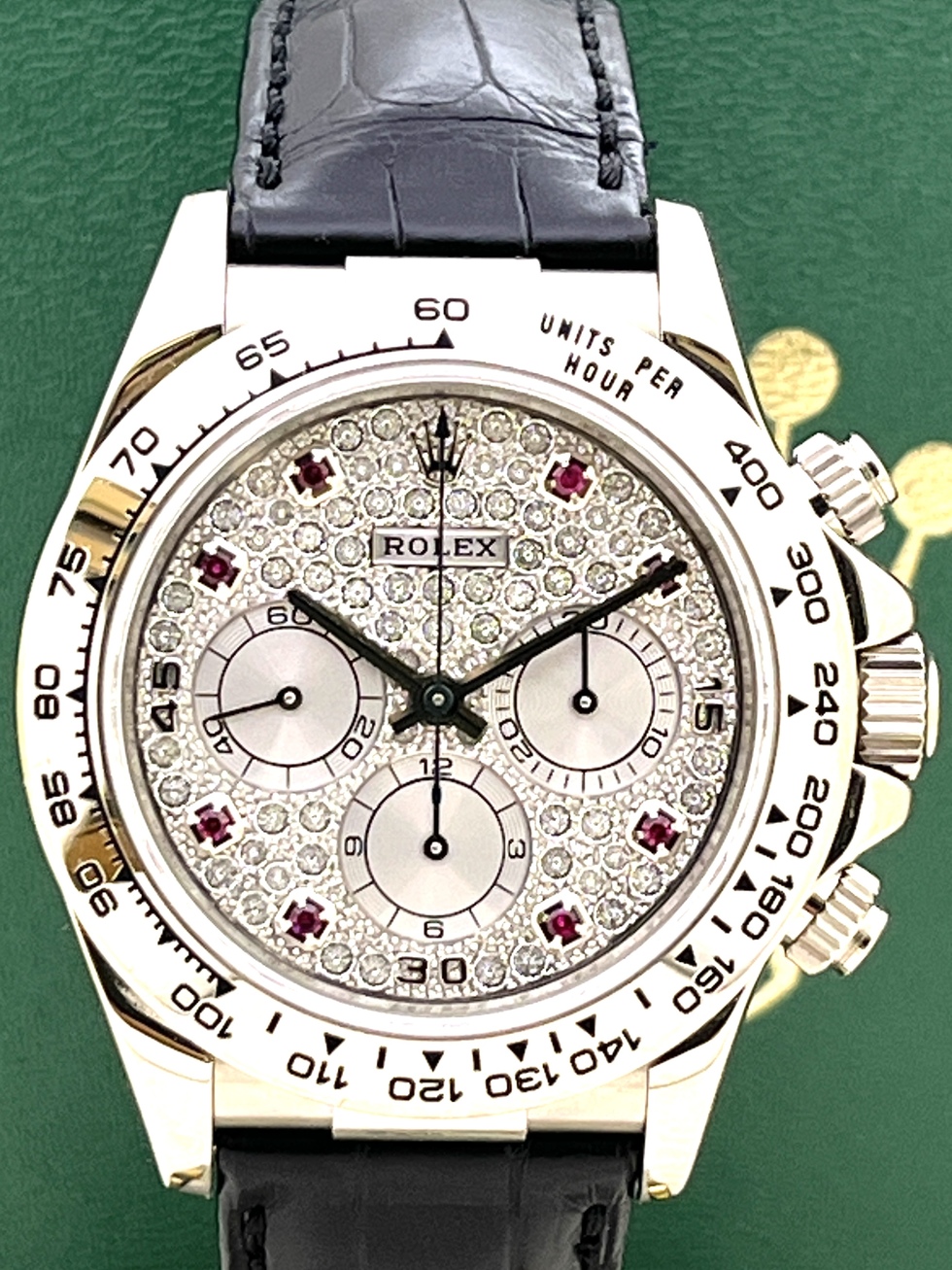 circa1999 A3品番 Ref.16519 Zenith 全面ダイヤ＆8PルビーDial ギャラ