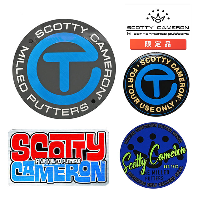スコッティキャメロン ステッカー 4枚セット Scotty Cameron サークルT
