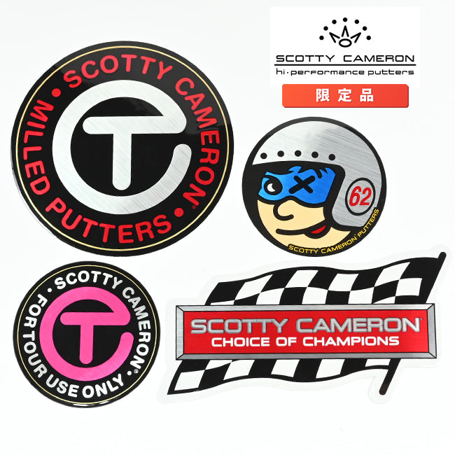 スコッティキャメロン ステッカー 4枚セット Scotty Cameron サークルT