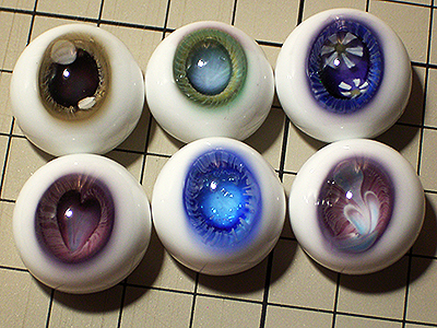 ◇グラスアイ(人形用義眼)のサイト◇グラスアイねこひげ工房◇GLASS
