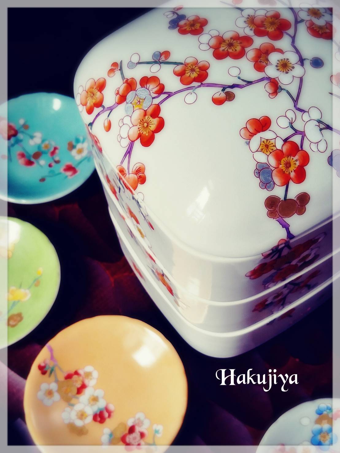 転写紙ポーセラーツ、ポーセリンアート用、陶磁器上絵付け材料の白磁屋