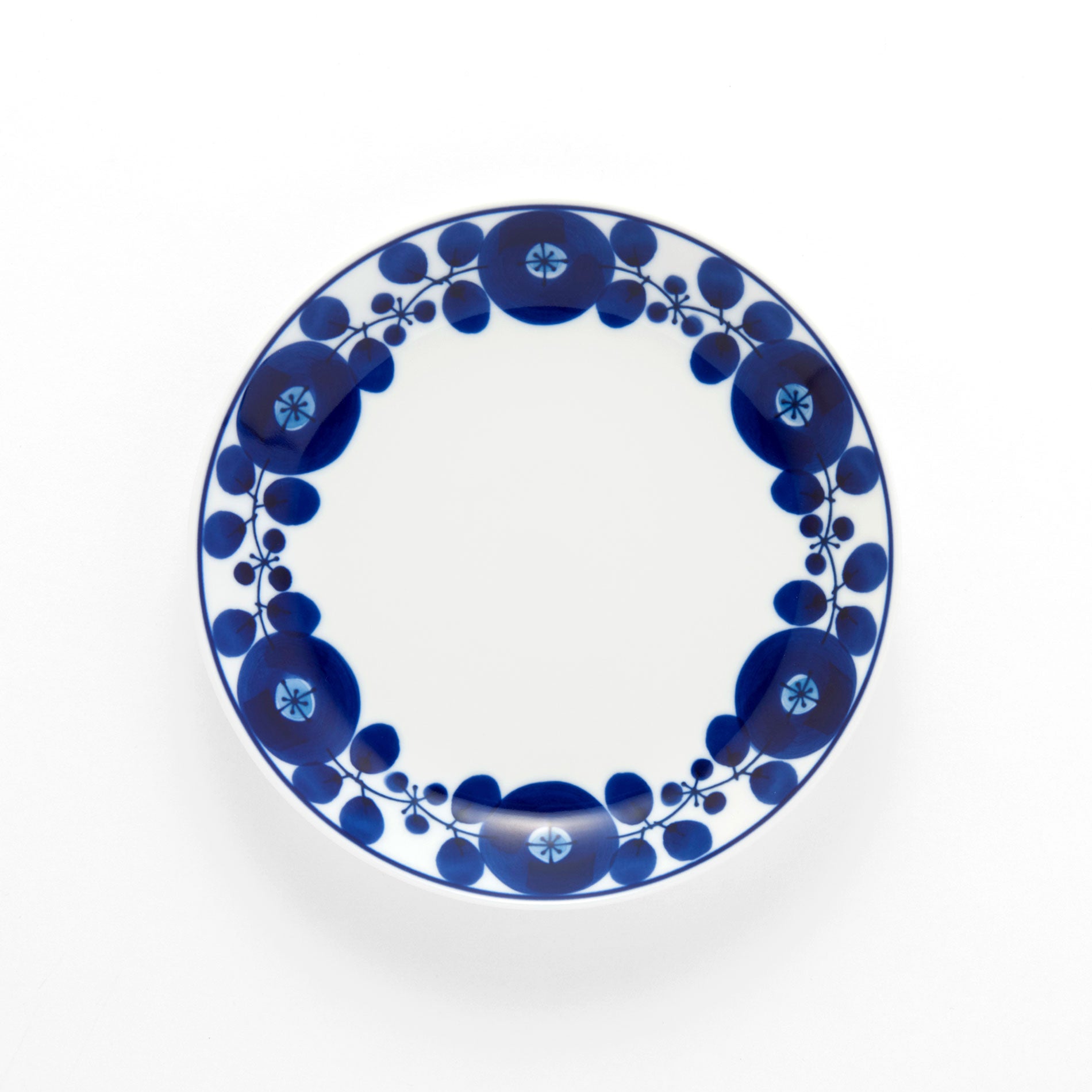 ブルーム プレート(M) リース | 白山陶器直営オンラインストア