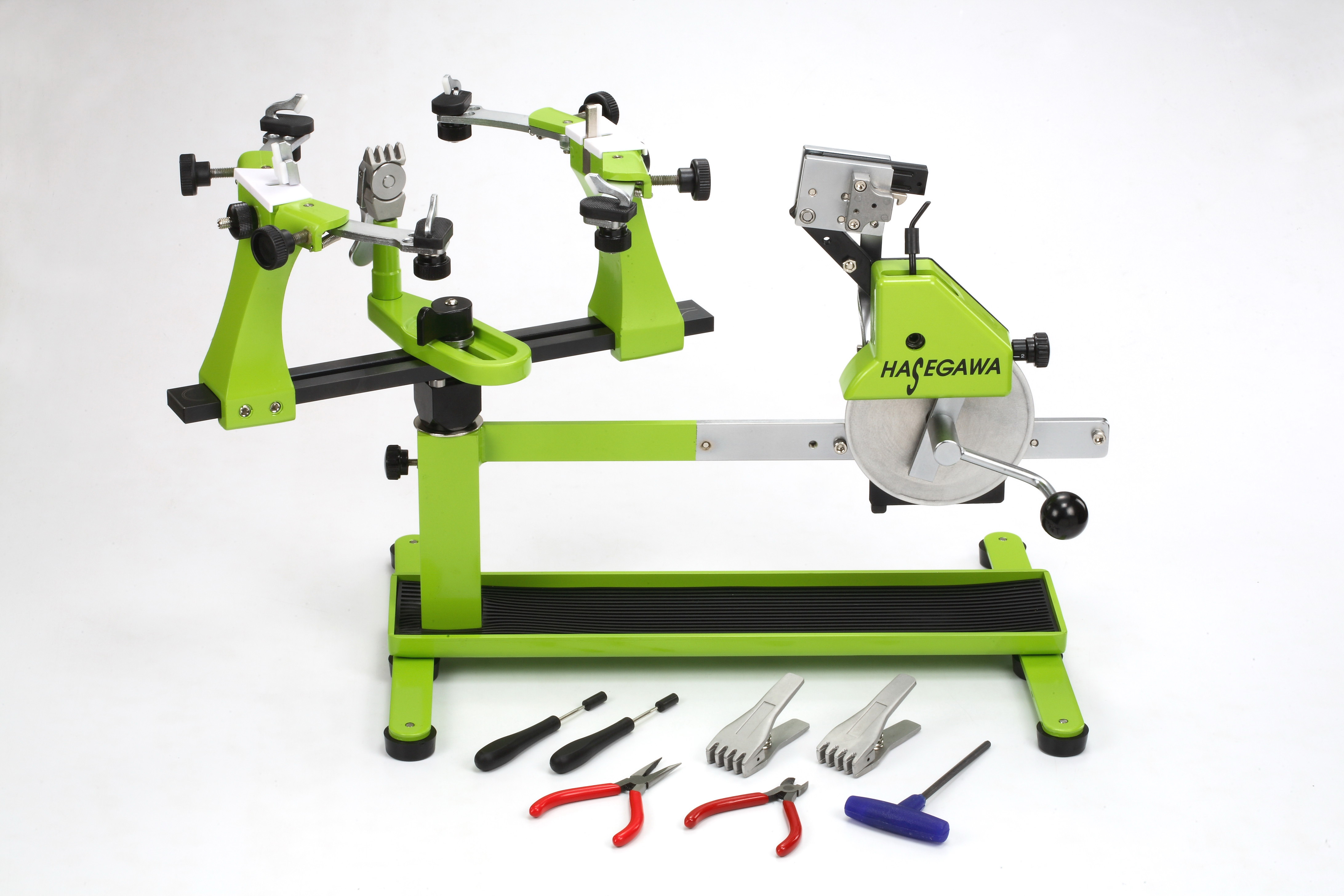 ハセガワスポーツ-商品紹介【ガット張りマシーン】バトミントングッズ