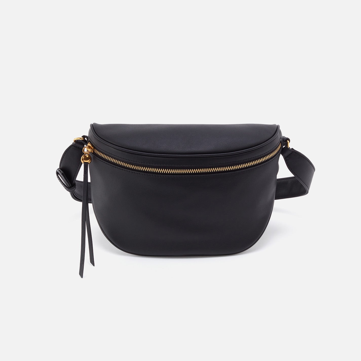 Juno Belt Bag in Smooth Leather - Black – HOBO