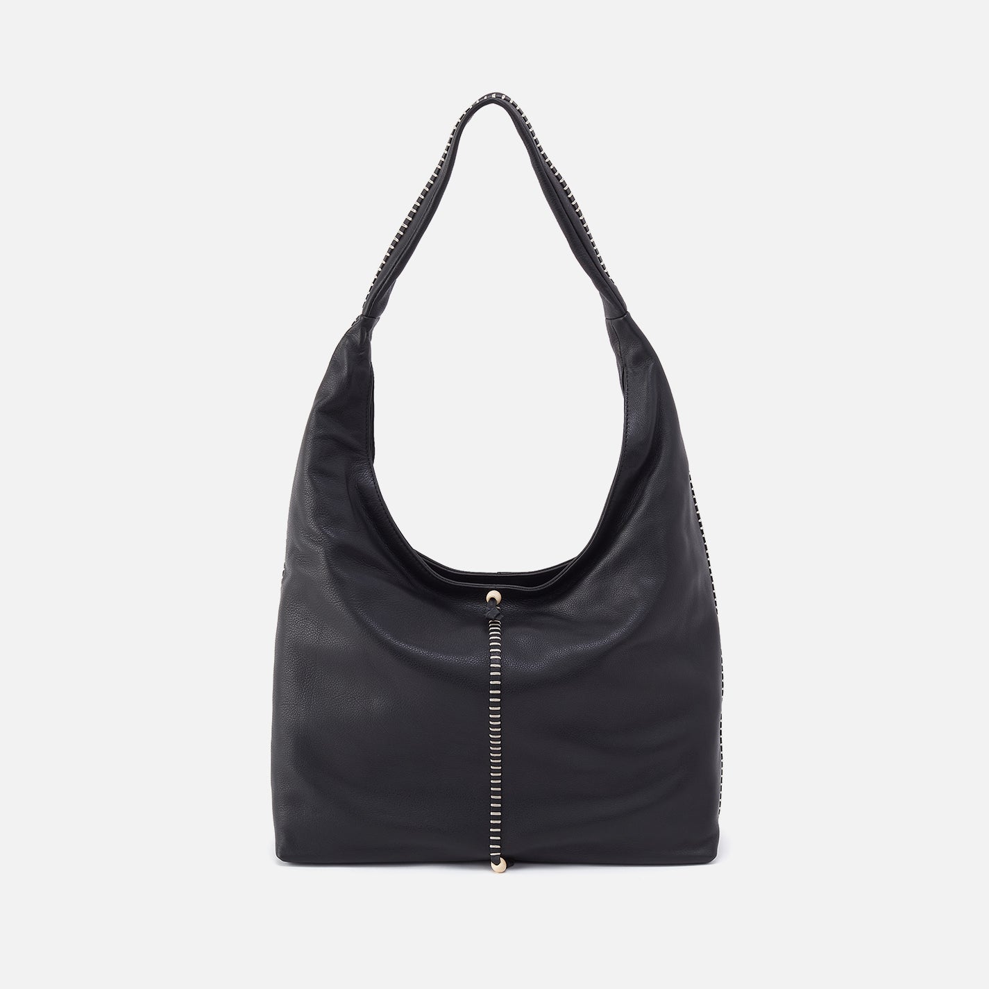 La Jolla Hobo In Cloud Leather - Black – HOBO