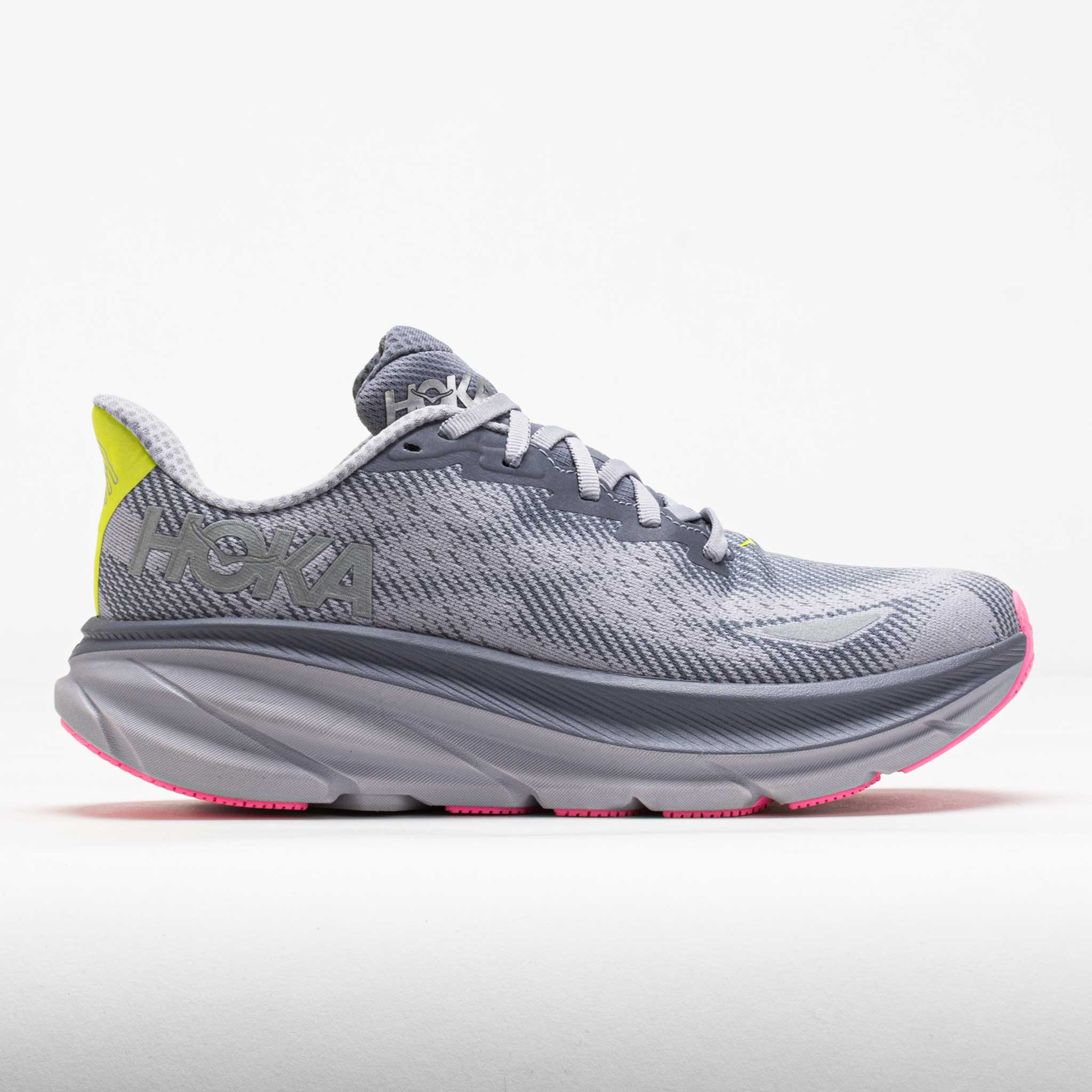 HOKA Clifton 9 GTX Women's Grey Skies/Foggy Grey – Holabird Sports