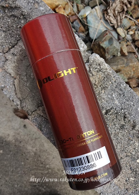 本体色：マットグレー】OLIGHT S30-Ti BATON チタン製ボディ【CREE XM