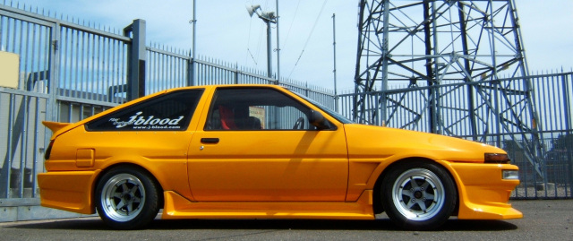 スペックーR AE86 サイドステップ ソフトFRP（前/後期） [j.blood]