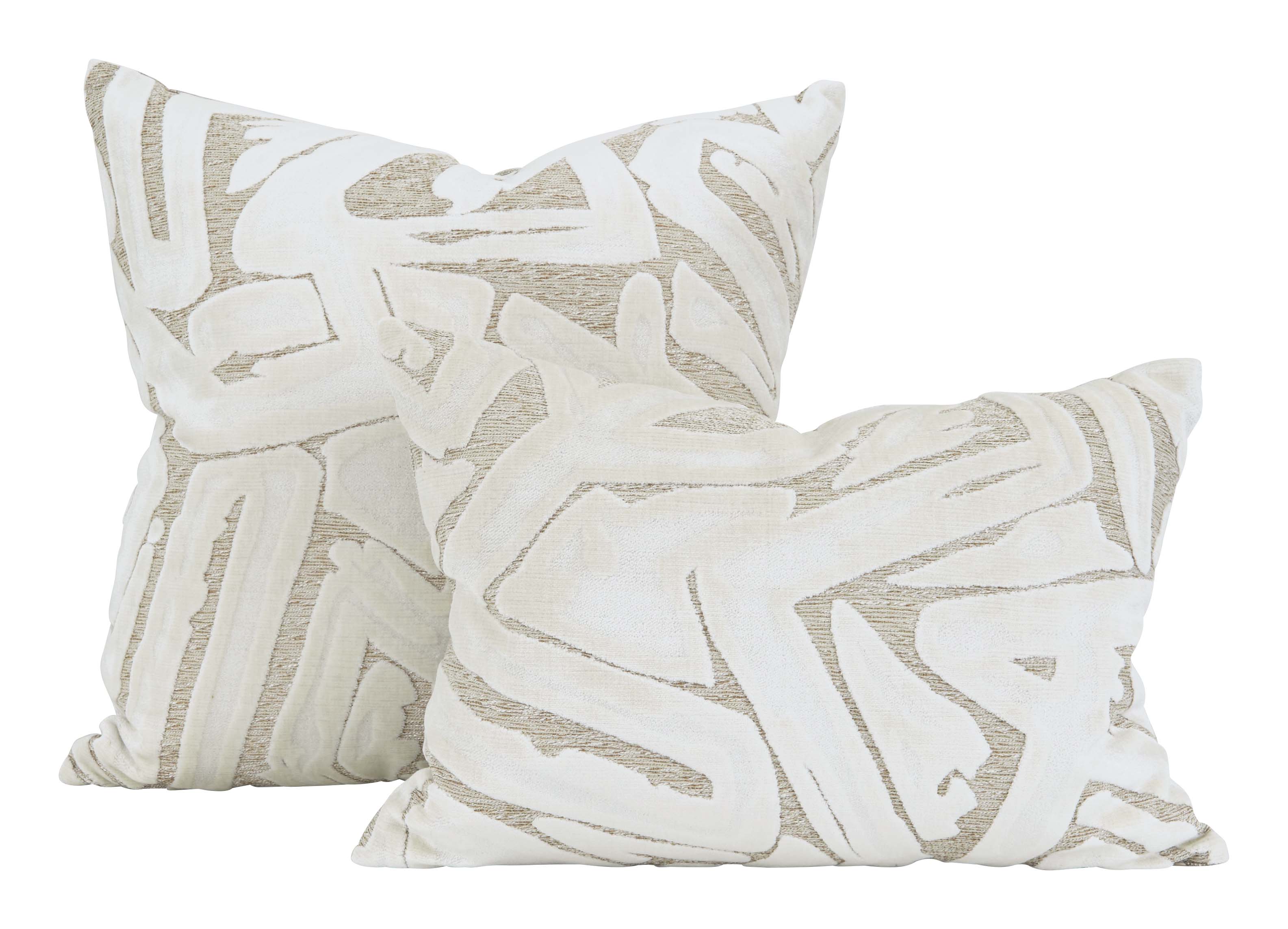 Graffiti Natural Pillows | Jayson Home