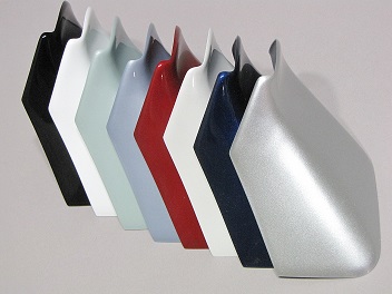 プリウス30系 ドアミラーアームカバー | プリウスα 右ミラーモデリスタ