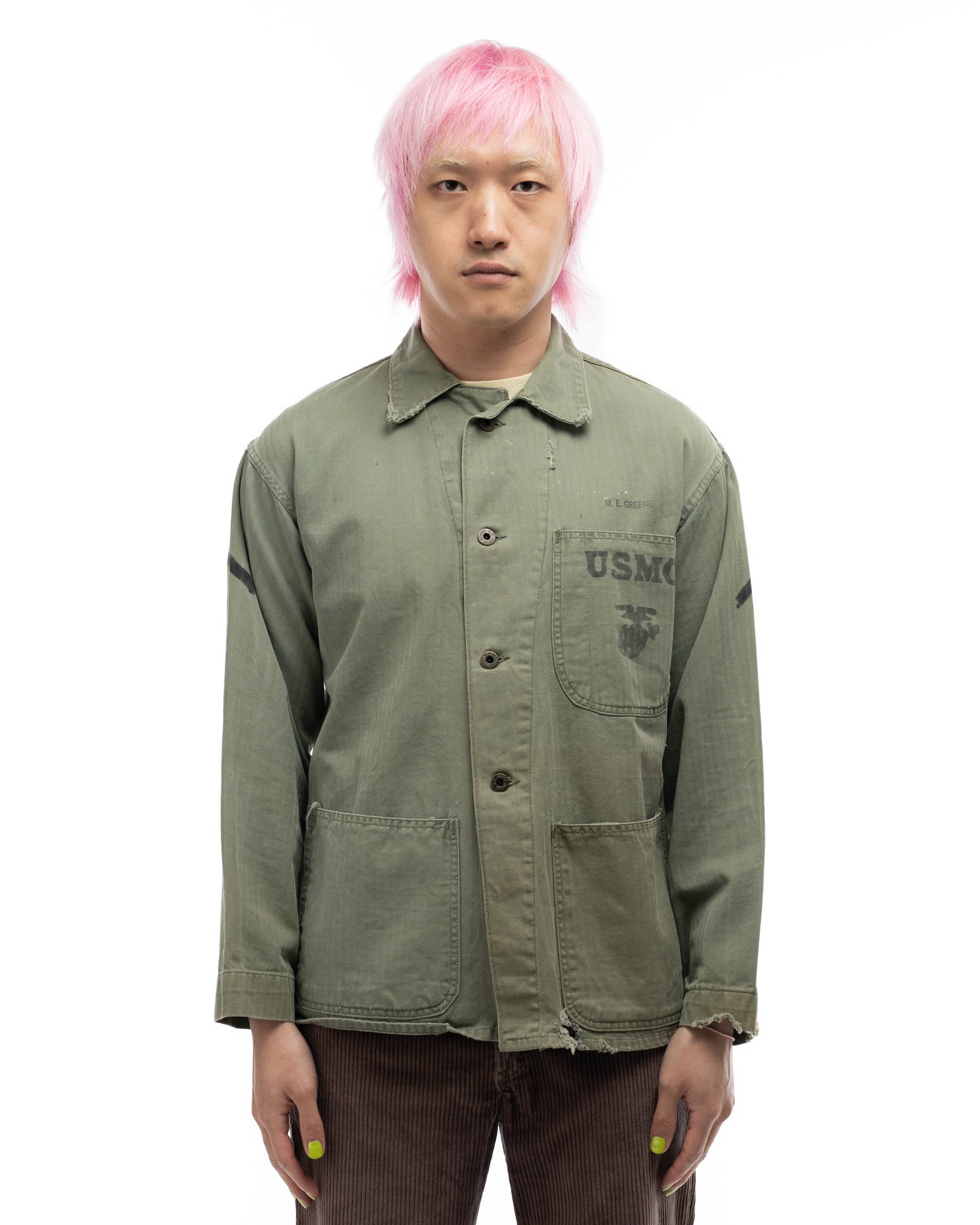 WW2 USMC P41 HBT Jacket - Large – Kissing Booth