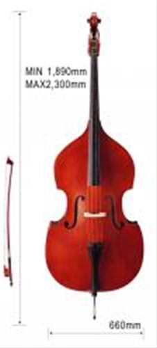 リンツ楽器 / ハルシュタット コントラバス アウトフィット WBS-800