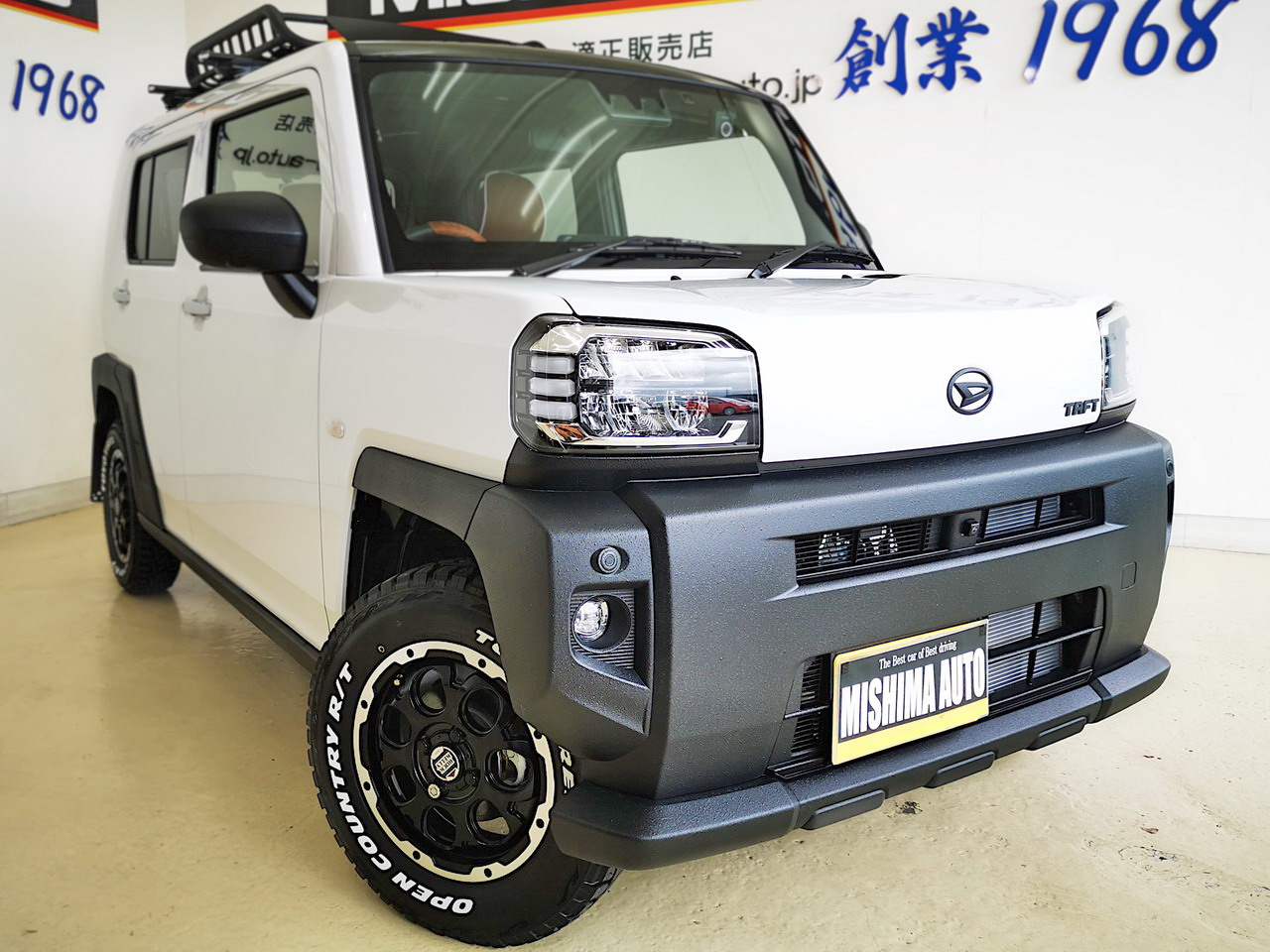 三島オート販売株式会社。ダイハツ、タフト、Gターボ リフトアップ