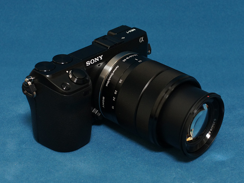 ソニー レンズ SEL1855 18-55mm /monox デジカメ 比較 レビュー
