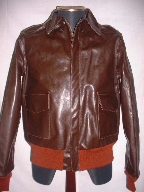 バズリクソンズ A－2 赤リブ BR80563－01（NO