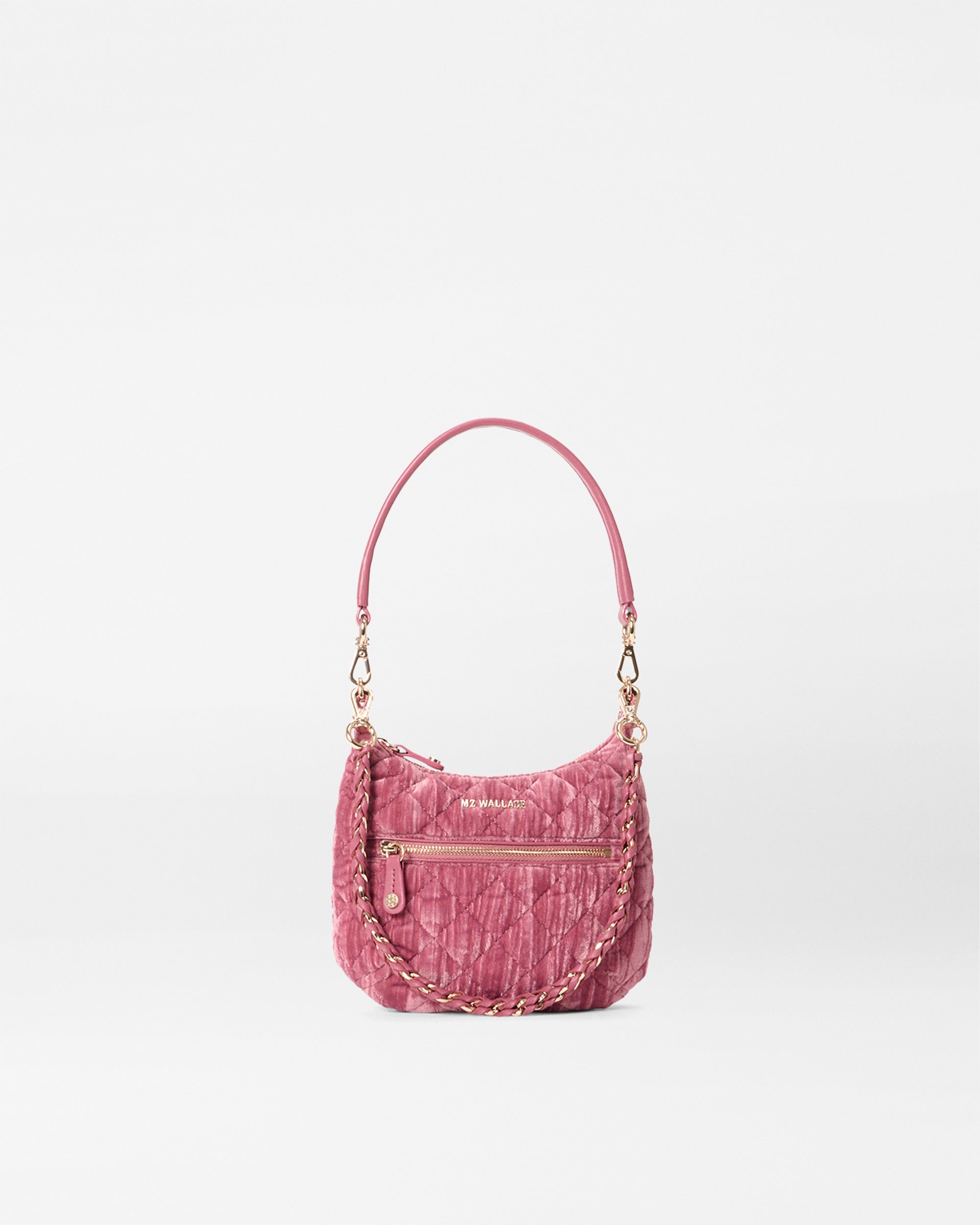 Pink Velvet Purse | MZ Wallace