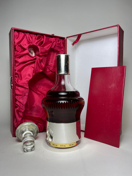 Camus Hors d'Age Cognac in a Baccarat Crystal Deacnter - Bottled