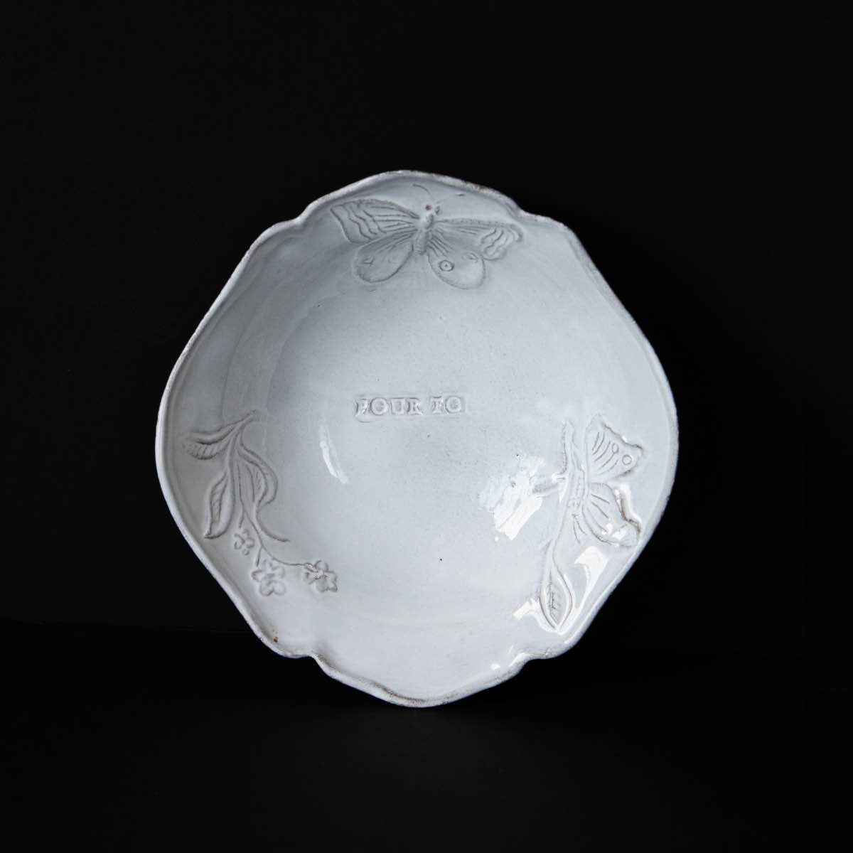 Astier de Villatte Fleurs／スーププレート｜皿・器｜オルネ ド