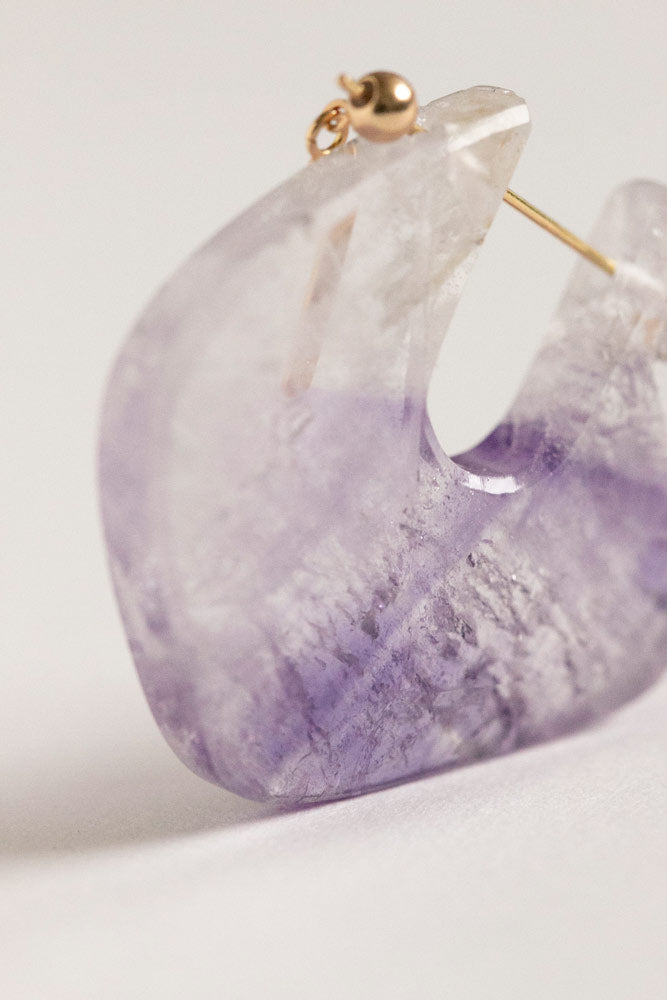 MONAKAjewellery Super seven quartz Rock pierce モナカジュエリー