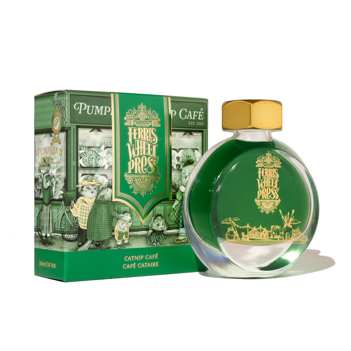 Ferris Wheel Press/インク/Catnip Cafe 38ml | ペーパーツリー