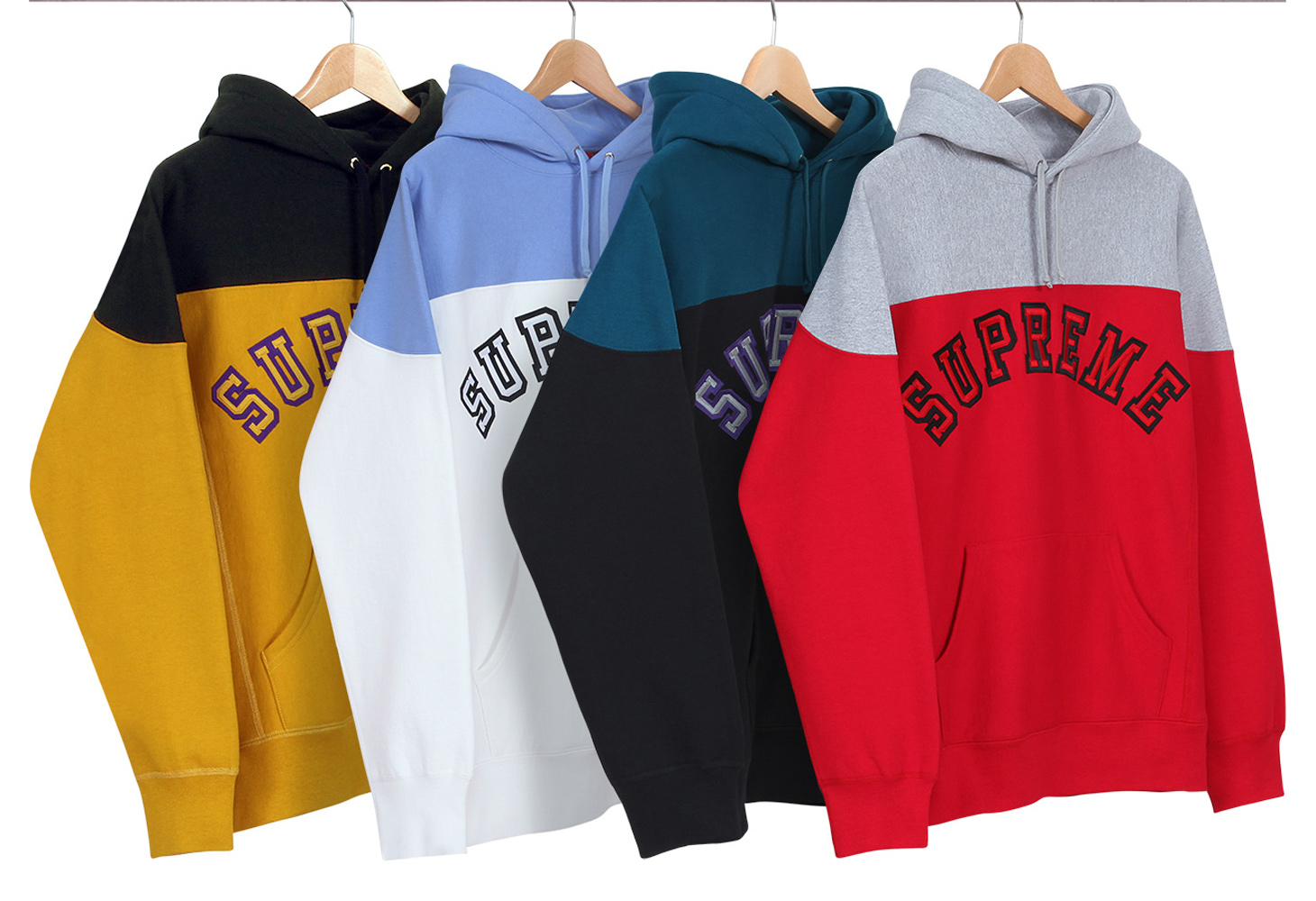Supreme - 2-Tone Arc Logo Pullover - ParkSIDER
