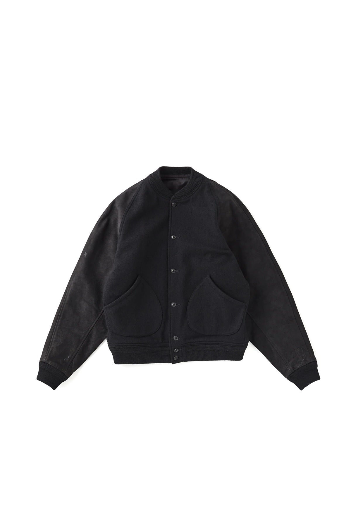 ○OLD JOE - BUTTON-FRONT CAMPBELL JACKET - ONYX×ONYX – PHAETON