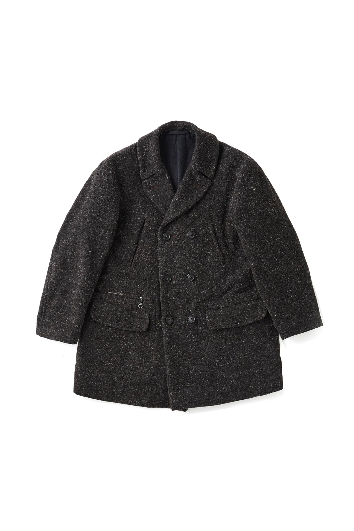 ○OLD JOE - DOUBLE BREASTED WARD COAT - WHISKY – PHAETON