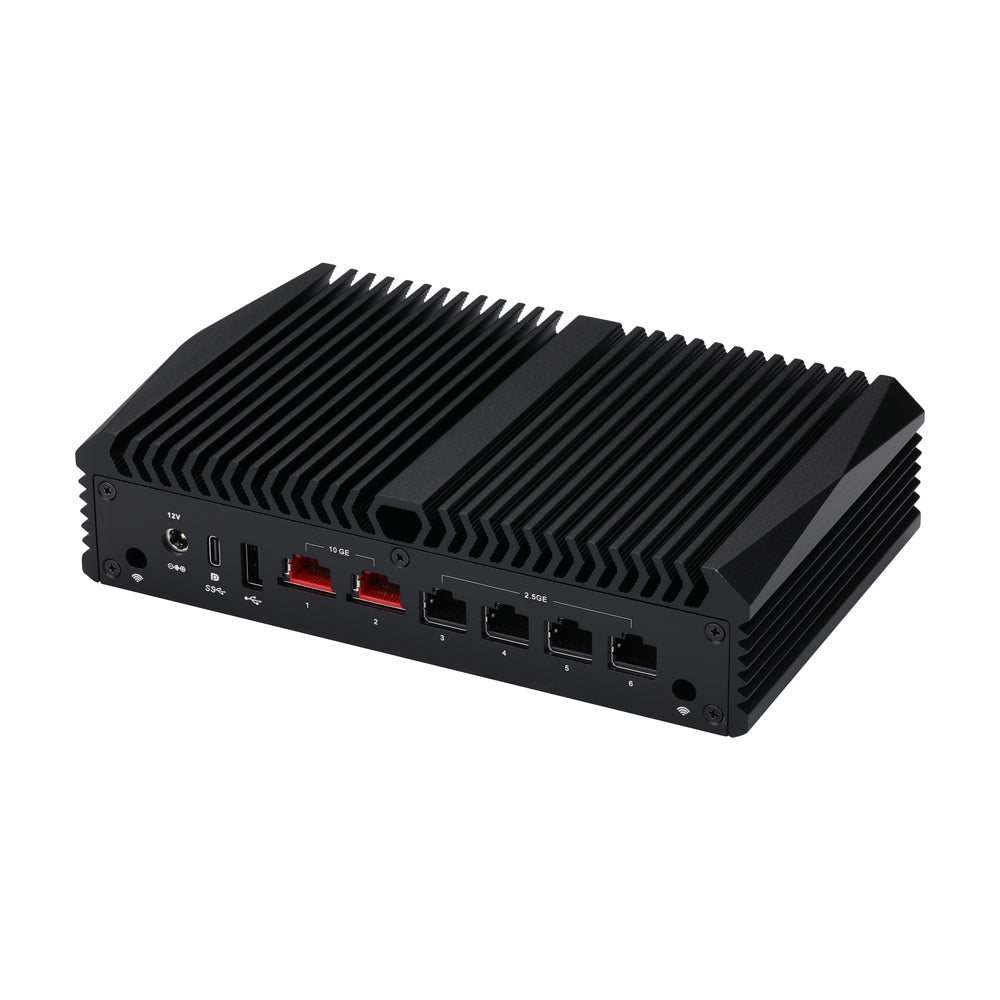 Qotom Multi LAN Firewall Router PC Q10900H6 N100 N305 N150 N355