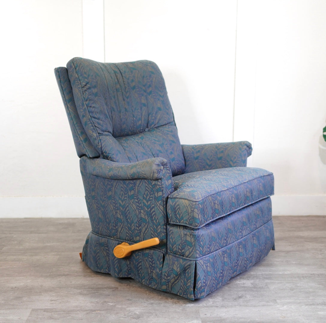 LAZBOY レイジーボーイ 定価24万 本革ロッキング リクライチェアソファ