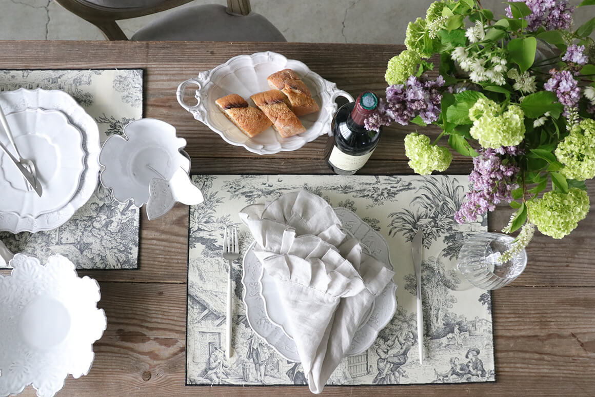 Borgo delle tovaglie ボルゴ プレースマット ランチョンマット ティー