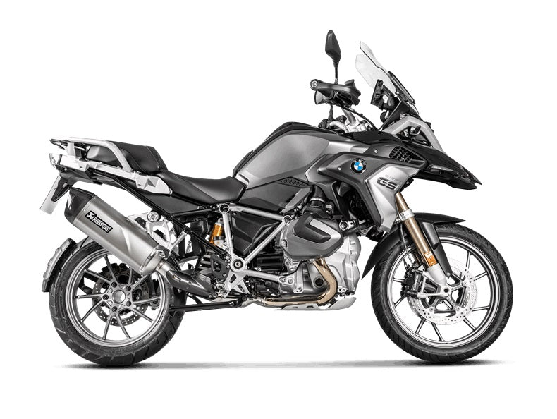 Akrapovic R1250GS|ADV Slip-On Exhaust - Silver – Sierra BMW Motorcycle