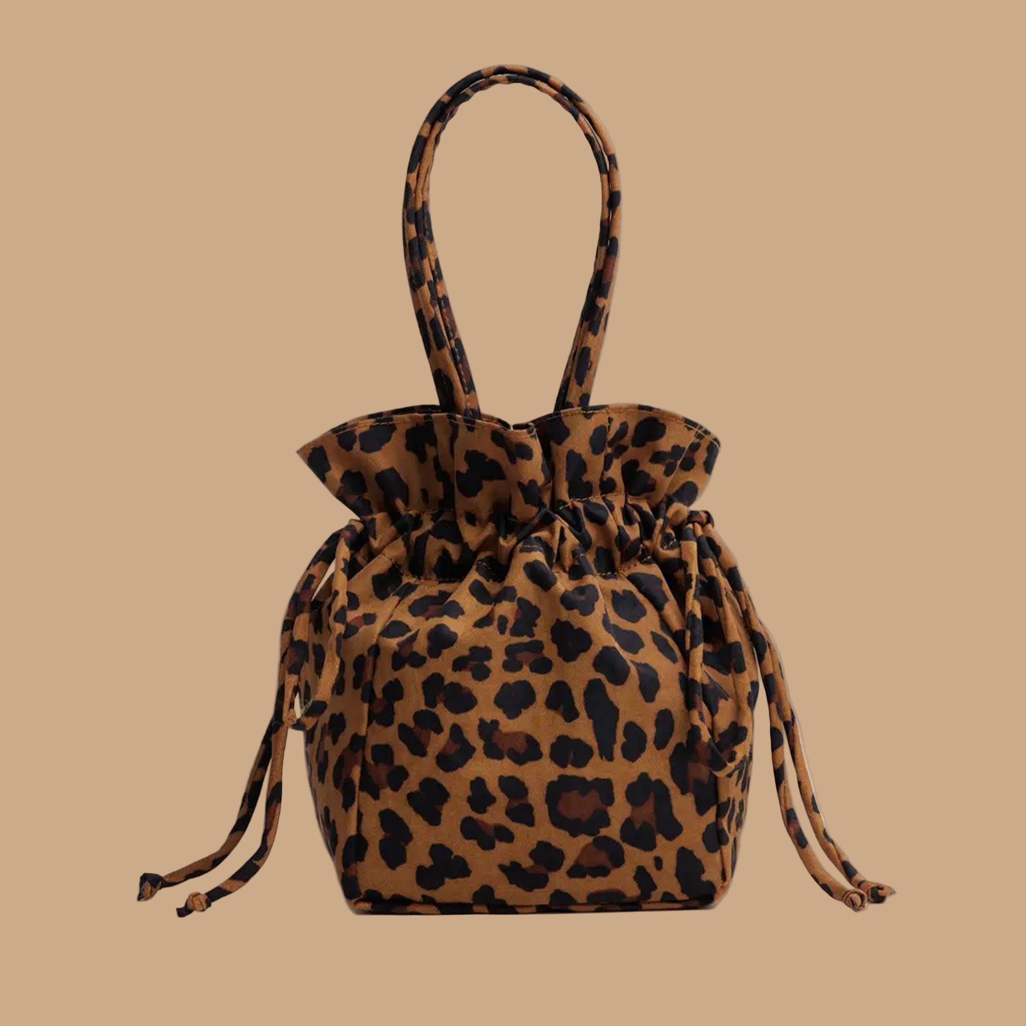 Drawstring Bag | Leopard – Pigment