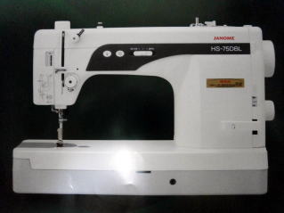 ジャノメHS-75DBL 中～厚物専用モデル！職業用ミシン・高速直線縫い