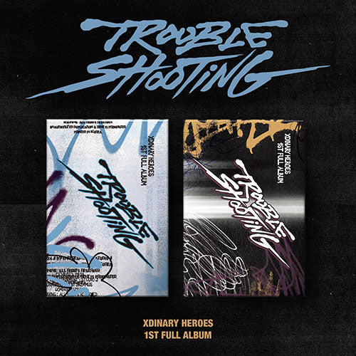 XDINARY HEROES 1ST ALBUM - TROUBLESHOOTING (STANDARD VER.) – SubK Shop