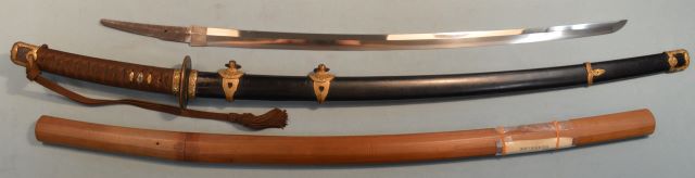 商品紹介 （有）清水商会 ☆海軍将校用軍刀「羽山円真」・陸軍将校用