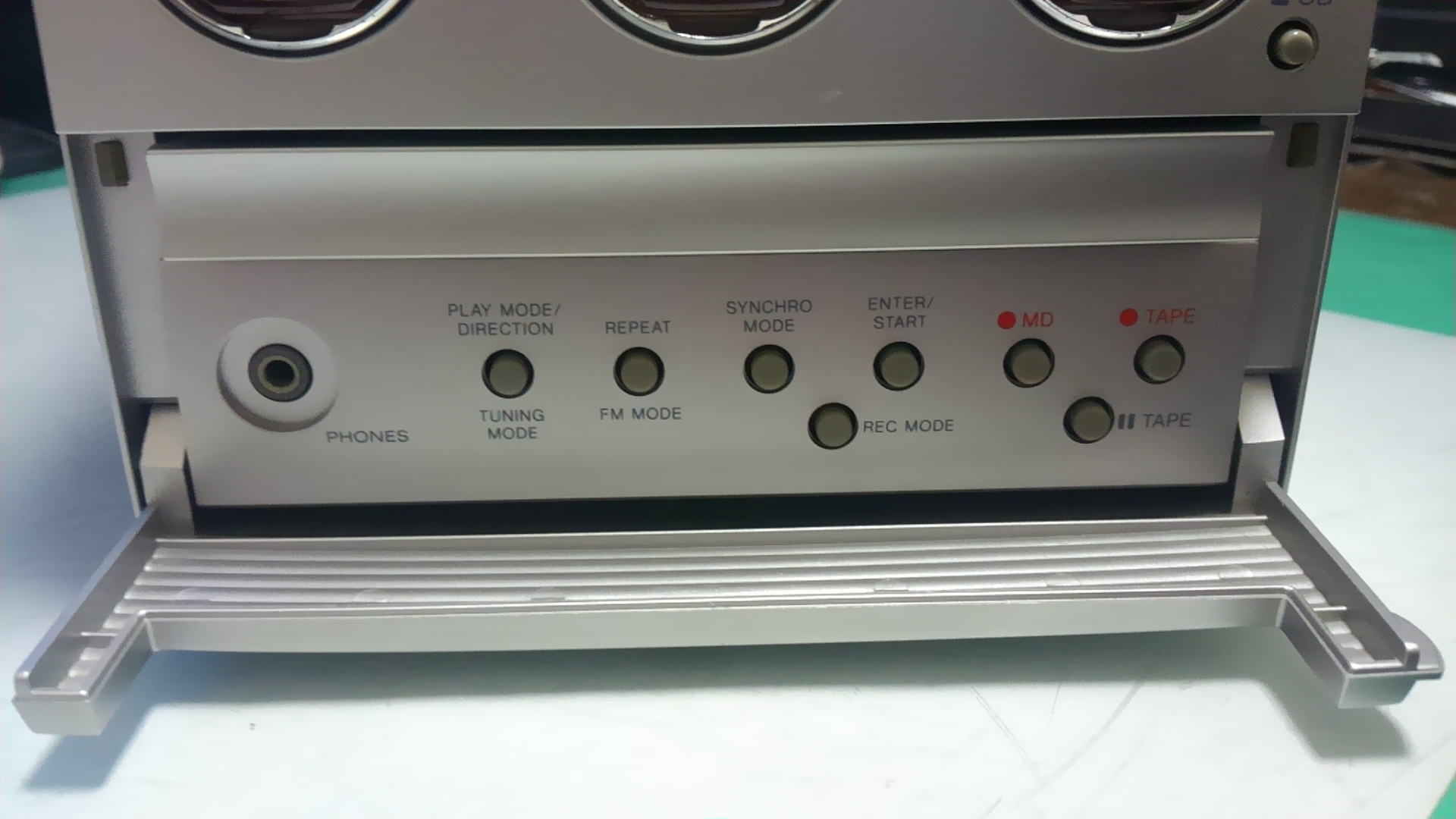 SONY CD/MD ステレオコンポ CMT-M100の修理