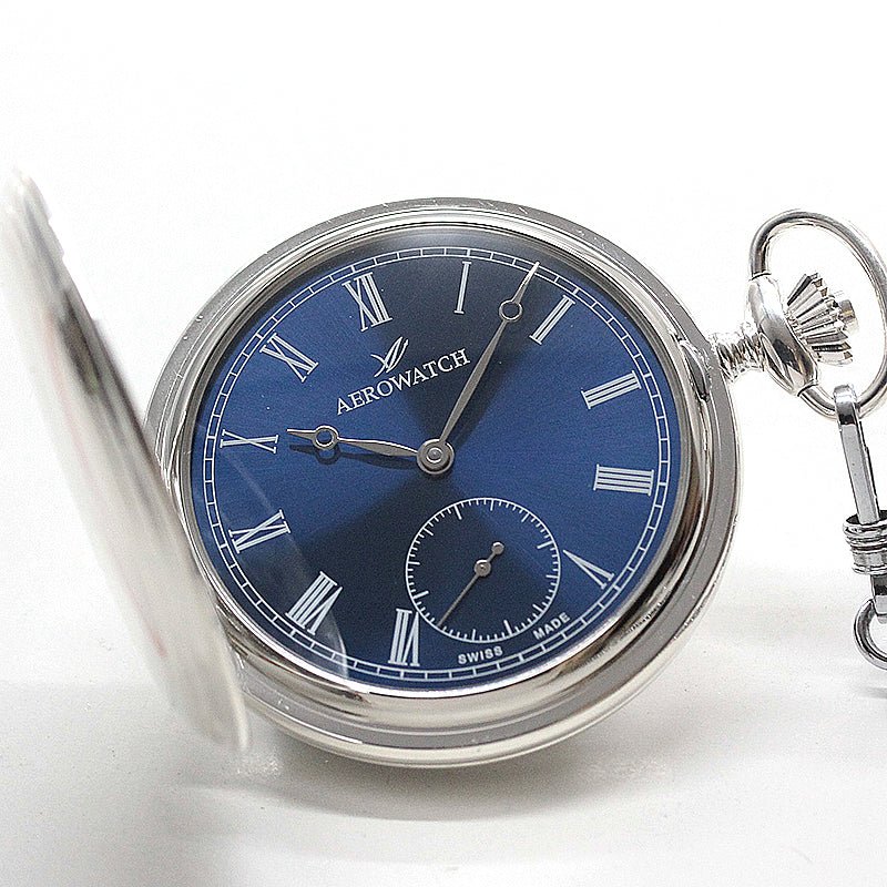 アエロ（AERO）/銀仕上げ/55645AG05/手巻き式 懐中時計 – 正美堂時計店