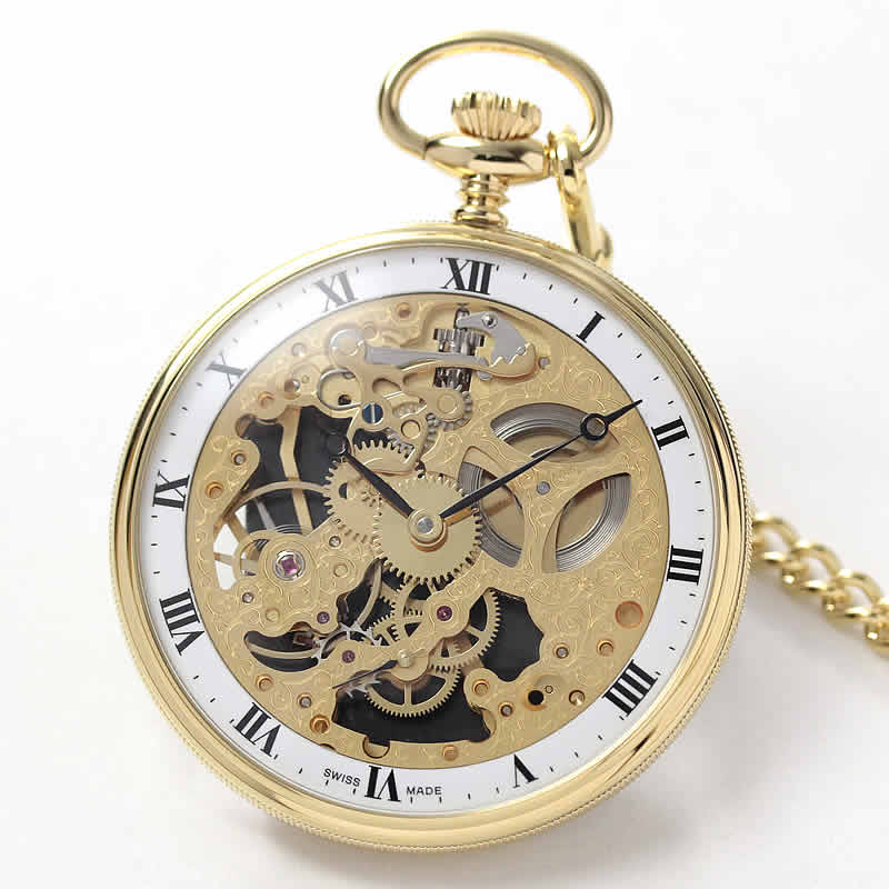 アエロ（AERO）/スケルトン/56738J501/懐中時計 – 正美堂時計店