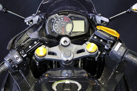 Ninja ZX-25R (2020-) アッパーカウルインナー --