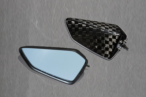 Ninja ZX-25R (2020-) ドライカーボンミラーセット--