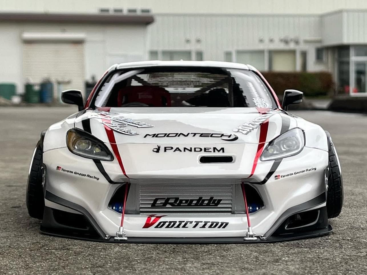 Addiction RC TOYOTA GR86 GR PANDEM Widebody Body Set 1-10 Clear BODY