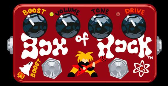 ZVex Box of Rock - Hand Painted