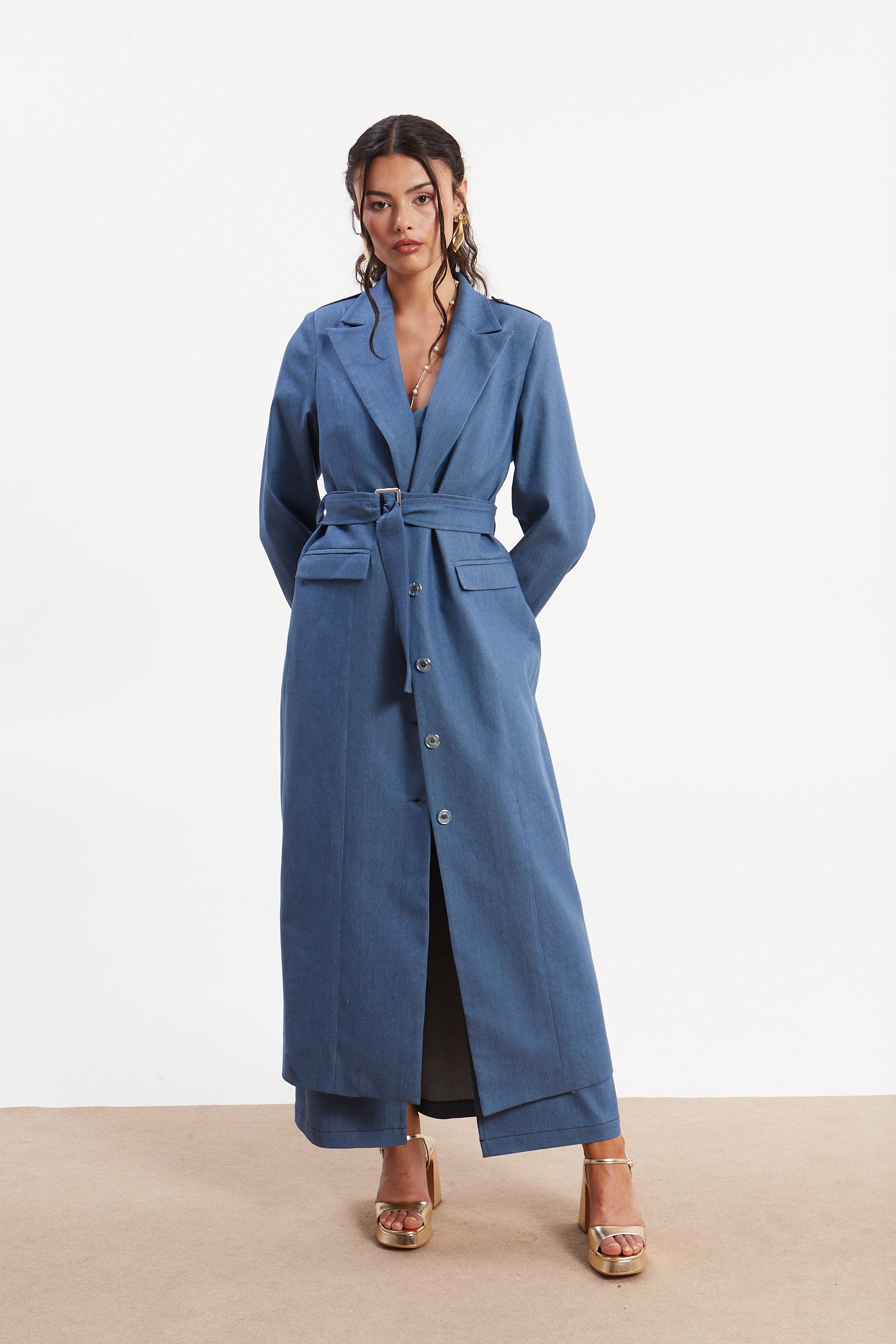 Zora denim trench coat – Ananke