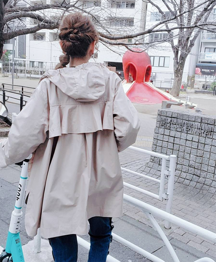 ふりるフーディーコート コート ＆ LOVE CLOSET